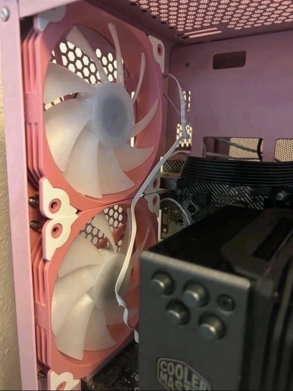 Pink Decorative Sticker-Covered PC - Picture 7 of 12